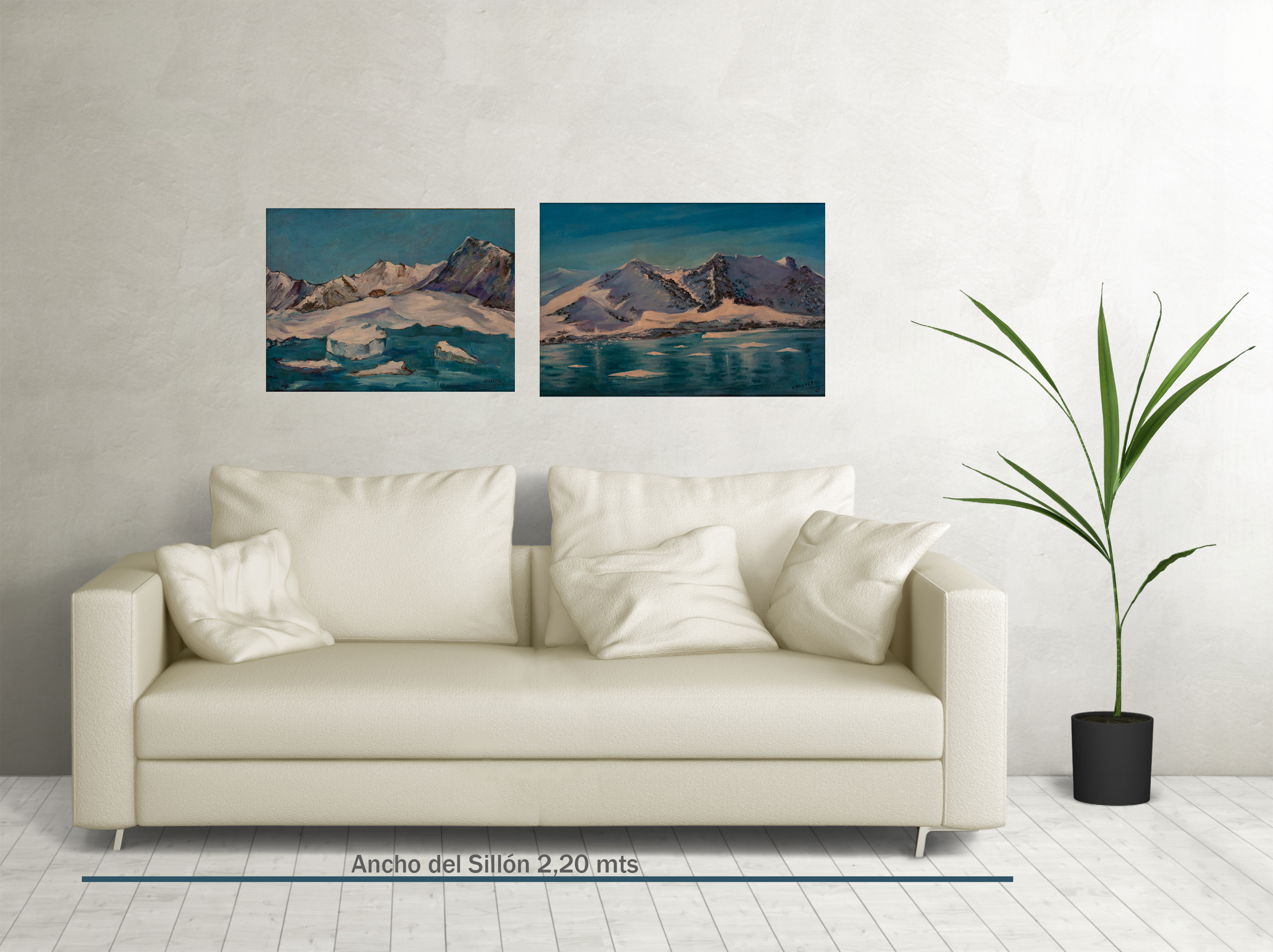 Living cuadro antartida 2